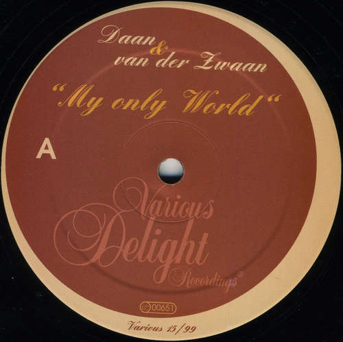 Cover Daan And Van Der Zwaan - My Only World (12) Schallplatten Ankauf