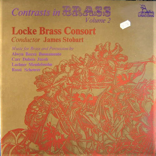 Cover Locke Brass Consort - Contrasts In Brass Volume 2 (LP, Album) Schallplatten Ankauf