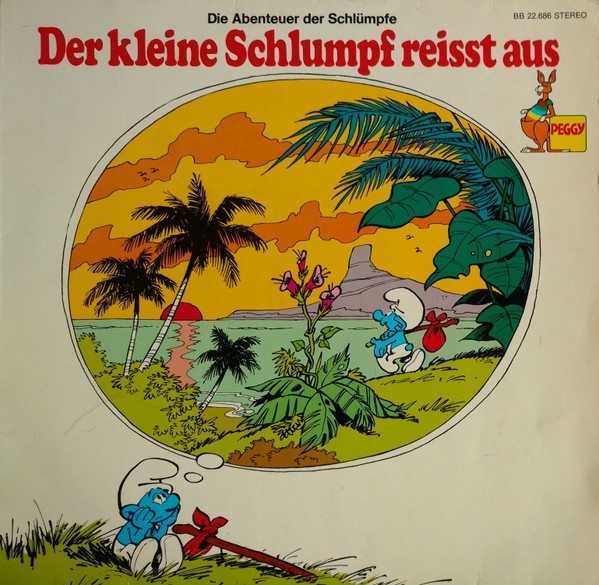 Cover Margarita Meister, Yvan Delporte Und Peyo - Der Kleine Schlumpf Reisst Aus (LP) Schallplatten Ankauf