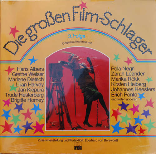 Bild Various - Die Großen Film-Schlager 3. Folge (2xLP, Comp) Schallplatten Ankauf