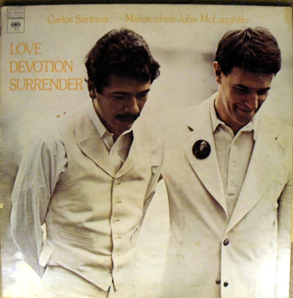 Cover Carlos Santana & Mahavishnu John McLaughlin* - Love Devotion Surrender (LP, Album, Gat) Schallplatten Ankauf
