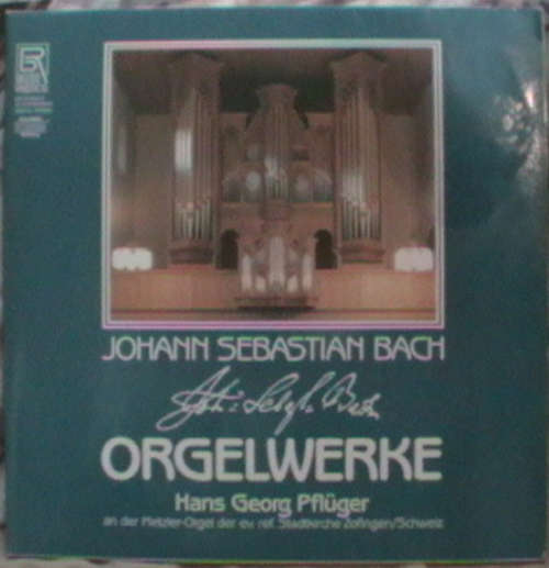 Cover Johann Sebastian Bach, Hans Georg Pflüger - Orgelwerke (2xLP) Schallplatten Ankauf
