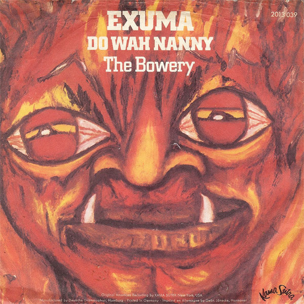 Cover Exuma - Do Wah Nanny (7, Single) Schallplatten Ankauf