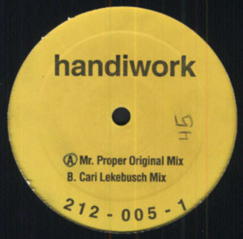 Cover Mr. Proper - Handiwork (12) Schallplatten Ankauf