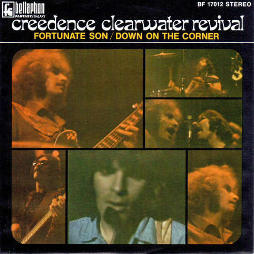 Cover Creedence Clearwater Revival - Down On The Corner (7, Single, RE) Schallplatten Ankauf