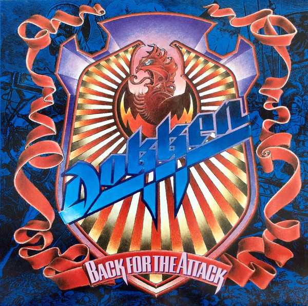 Cover Dokken - Back For The Attack (LP, Album) Schallplatten Ankauf