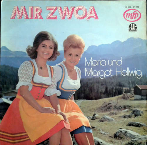 Cover Maria & Margot Hellwig - Mir Zwoa (LP, Comp) Schallplatten Ankauf