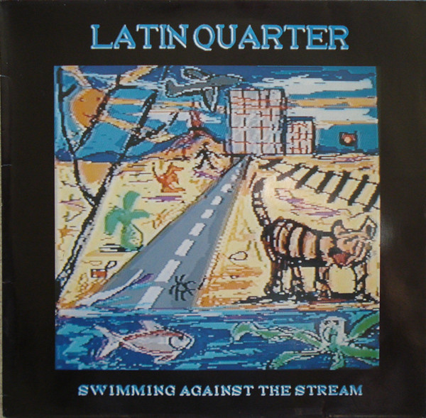 Cover Latin Quarter - Swimming Against The Stream (LP, Album) Schallplatten Ankauf