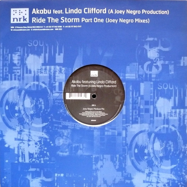 Cover Akabu Featuring Linda Clifford - Ride The Storm Part One (Joey Negro Mixes) (12) Schallplatten Ankauf