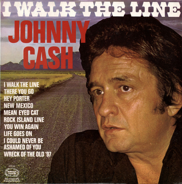 Cover Johnny Cash - I Walk The Line (LP, Comp, Mono) Schallplatten Ankauf