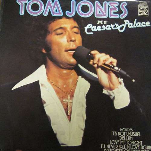 Cover Tom Jones - Live At Caesar's Palace (LP, Album, RE) Schallplatten Ankauf