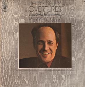 Cover Berlioz* - New York Philharmonic*, Boulez* - Overtures (LP, Album) Schallplatten Ankauf
