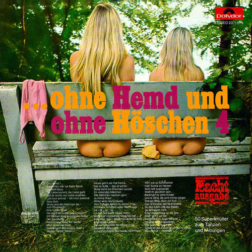 Cover Kamerad Schnürschuh Und Die Zackigen Knobelbecher - ...Ohne Hemd Und Ohne Höschen 4 (Nachtausgabe) (LP) Schallplatten Ankauf