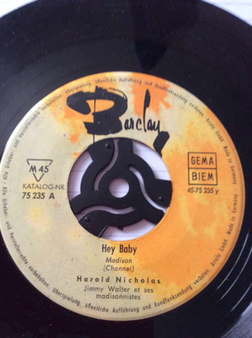 Cover Harold Nicholas - Le Madison / Hey Baby (7, Mono) Schallplatten Ankauf