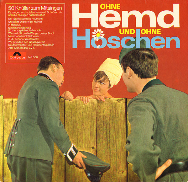 Cover Kamerad Schnürschuh Und Die Zackigen Knobelbecher - Ohne Hemd Und Ohne Höschen (LP) Schallplatten Ankauf