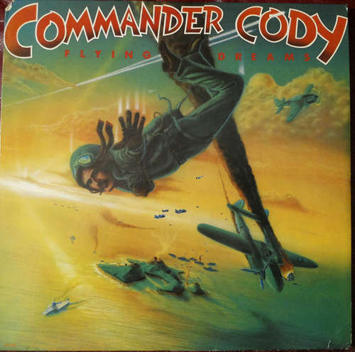 Cover Commander Cody - Flying Dreams (LP, Album, San) Schallplatten Ankauf