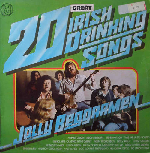 Cover Jolly Beggarmen - 20 Great Irish Drinking Songs (LP, Comp, Mixed) Schallplatten Ankauf