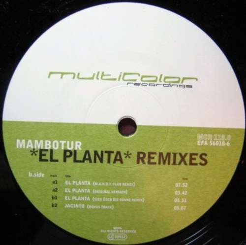 Cover El Planta (Remixes) Schallplatten Ankauf