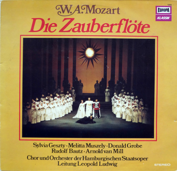 Cover W. A. Mozart* - Die Zauberflöte (Großer Opern-Querschnitt) (LP) Schallplatten Ankauf
