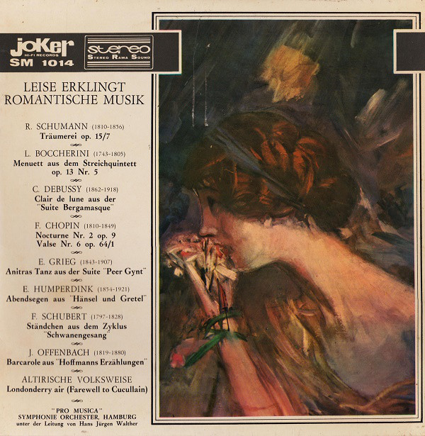 Cover Pro Musica Symphonie Orchester, Hamburg* Unter Der Leitung Hans Jürgen Walther* - Leise Erklingt Romantische Musik (LP) Schallplatten Ankauf