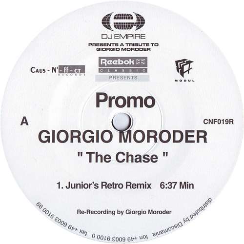 Cover Giorgio Moroder - The Chase (12, Promo) Schallplatten Ankauf