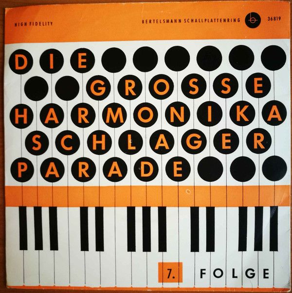 Cover Heinz Und Günther Mit Ihren Solisten - Die Grosse Harmonika Schlagerparade 7. Folge (7, EP, Mono) Schallplatten Ankauf