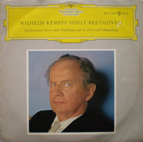 Cover Wilhelm Kempff, Beethoven* - Wilhelm Kempff Spielt Beethoven (10, Mono) Schallplatten Ankauf