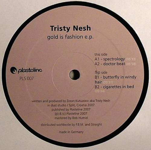 Cover Tristy Nesh - Gold Is Fashion E.P. (12, EP) Schallplatten Ankauf