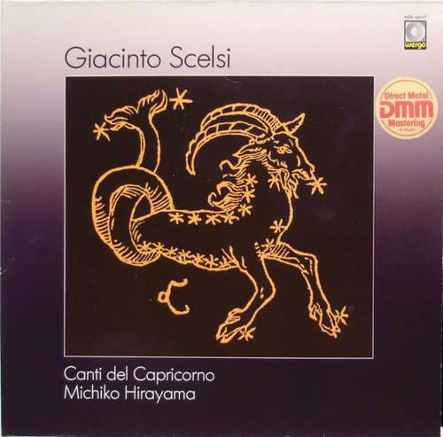 Cover Giacinto Scelsi - Canti Del Capricorno (LP) Schallplatten Ankauf