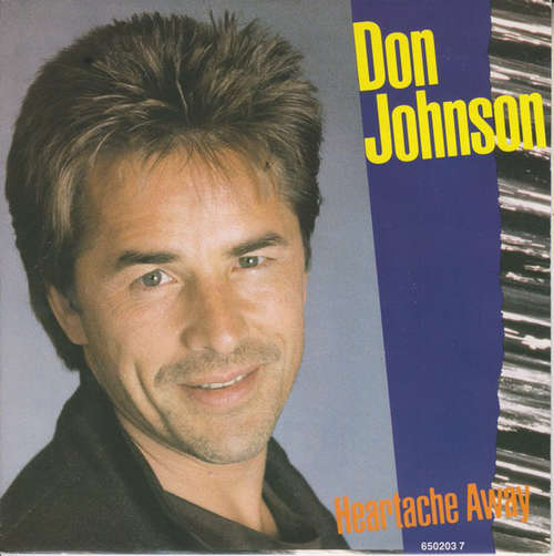Cover Don Johnson - Heartache Away (7, Single) Schallplatten Ankauf