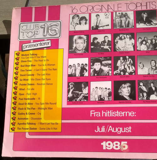 Cover Various - 16 Top Hits Jul/Aug 85 (LP, Comp) Schallplatten Ankauf