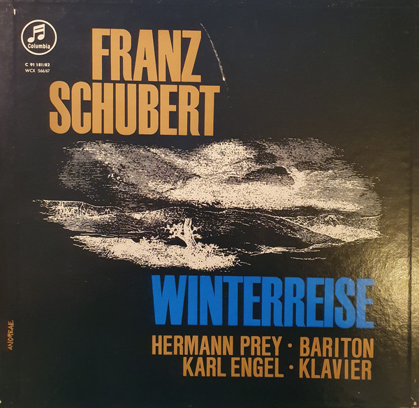 Cover Franz Schubert, Hermann Prey, Karl Engel - Winterreise (2xLP + Box) Schallplatten Ankauf
