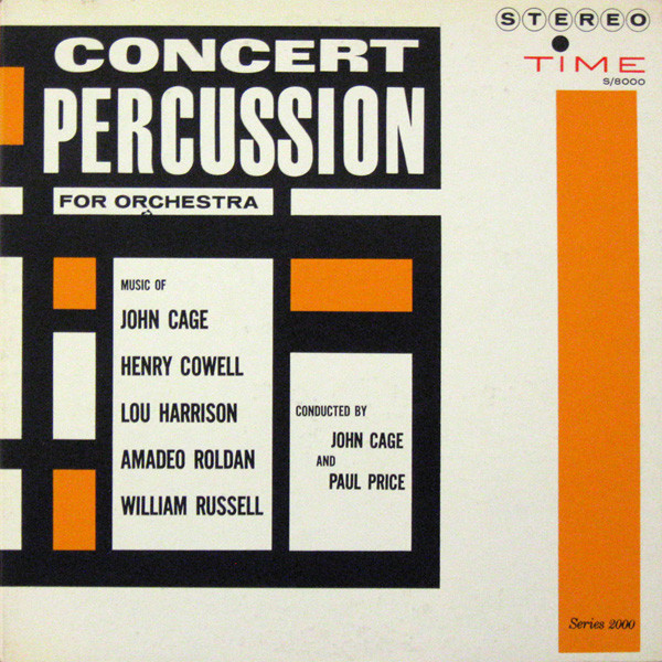 Cover Various - Concert Percussion For Orchestra (LP, Gat) Schallplatten Ankauf