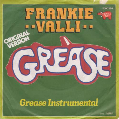 Cover Frankie Valli - Grease (7, Single) Schallplatten Ankauf