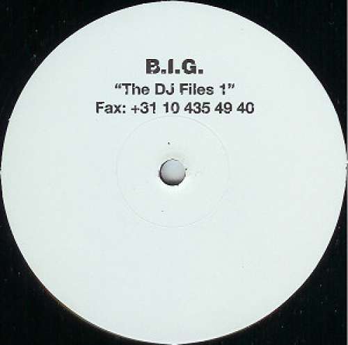 Cover B.I.G. - The DJ Files 1 (12) Schallplatten Ankauf