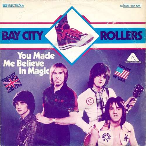 Cover Bay City Rollers - You Made Me Believe In Magic (7, Single) Schallplatten Ankauf