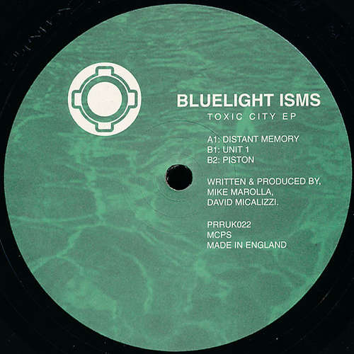Cover Bluelight Isms - Toxic City EP (12, EP) Schallplatten Ankauf