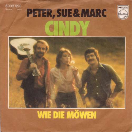 Cover Peter, Sue & Marc - Cindy (7, Single) Schallplatten Ankauf