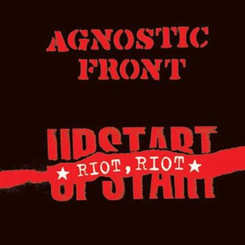 Cover Agnostic Front - Riot, Riot, Upstart (LP, Album, Gre) Schallplatten Ankauf