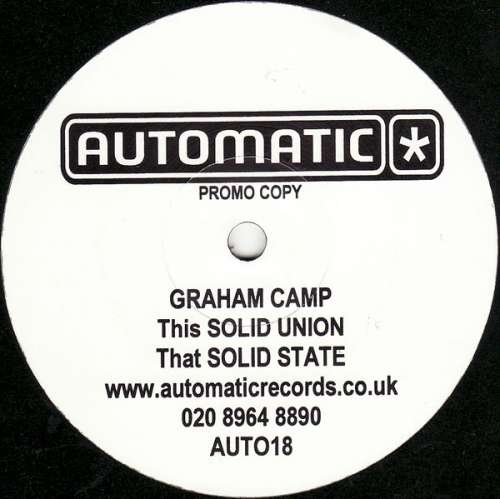 Bild Graham Camp - Solid Union (12, Promo) Schallplatten Ankauf
