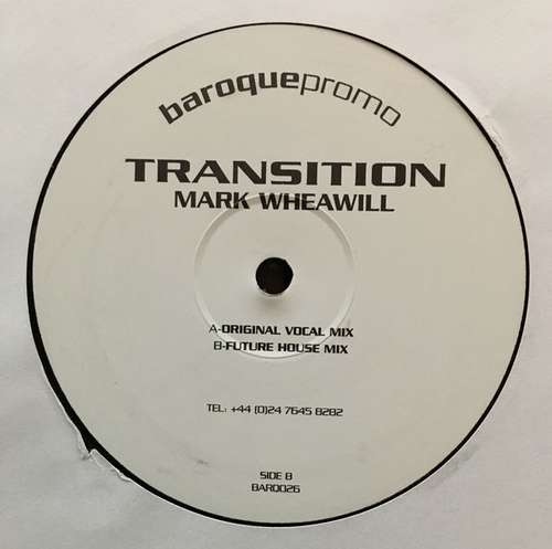 Cover Mark Wheawill - Transition (12, Promo, W/Lbl) Schallplatten Ankauf