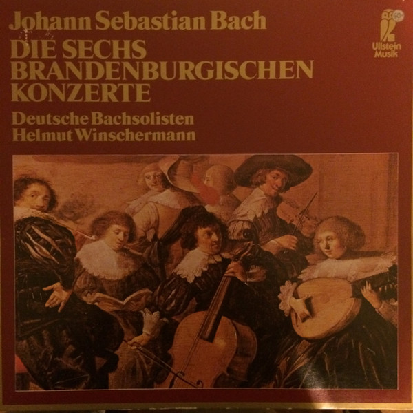 Cover Johann Sebastian Bach / Deutsche Bachsolisten, Helmut Winschermann - Die Sechs Brandenburgischen Konzerte (2xLP) Schallplatten Ankauf