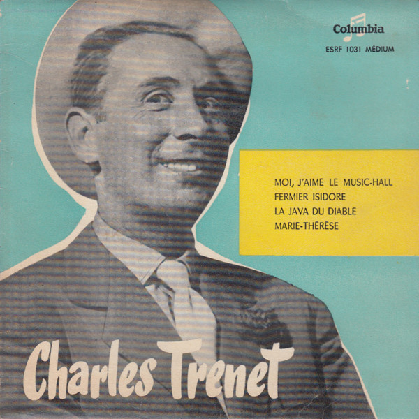 Cover Charles Trenet - Moi, J'aime Le Music-Hall (7, EP) Schallplatten Ankauf
