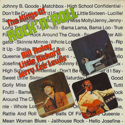 Cover Bill Haley, Little Richard, Jerry Lee Lewis - The Kings Of Rock 'n' Roll (2xLP, Comp) Schallplatten Ankauf