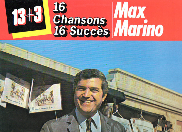 Cover Max Marino - 16 Chansons 16 Succès (LP, Album) Schallplatten Ankauf