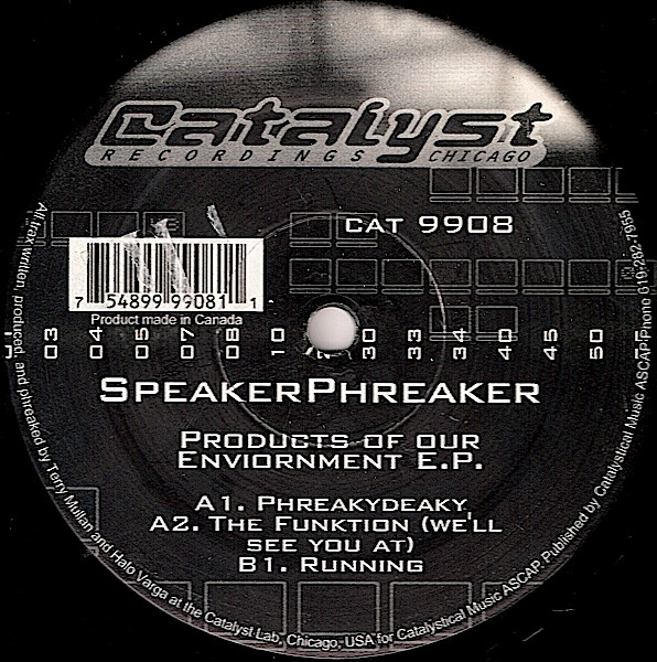 Cover Speaker Phreaker - Products Of Our Enviornment E.P. (12, EP) Schallplatten Ankauf