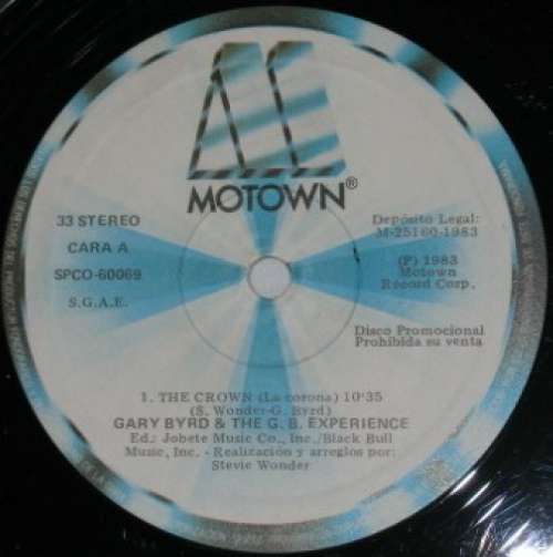 Cover Gary Byrd & The G.B. Experience - The Crown (12, Promo) Schallplatten Ankauf