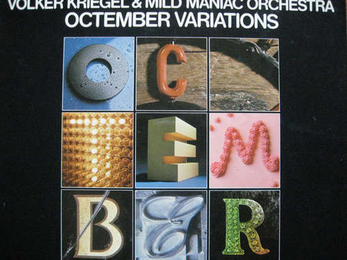 Cover Volker Kriegel & Mild Maniac Orchestra - Octember Variations (LP, Album) Schallplatten Ankauf