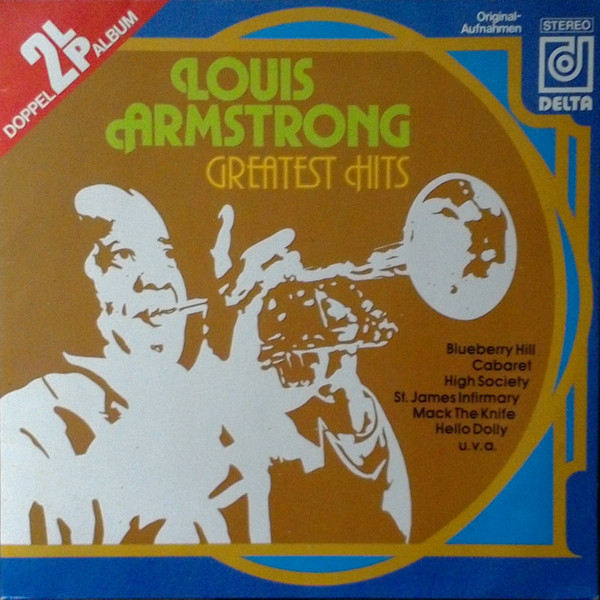 Cover Louis Armstrong - Greatest Hits (2xLP, Comp, Red) Schallplatten Ankauf