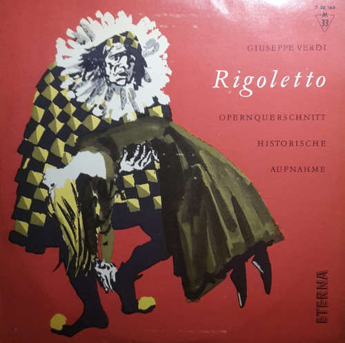 Cover Giuseppe Verdi - Rigoletto (Opernquerschnitt Historische Aufnahme) (10, Mono) Schallplatten Ankauf